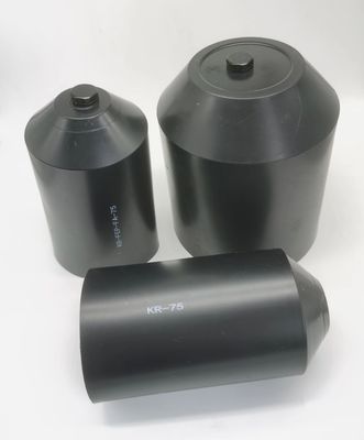 RoHS ブラック 熱絶縁型収縮線キャップ 10mm から 160mm