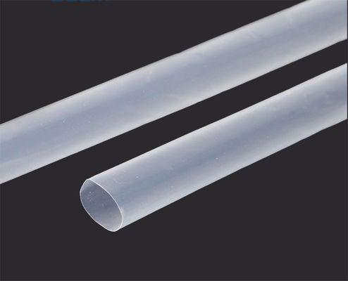 PTFE熱縮小管 縮小温度>350°C 透明
