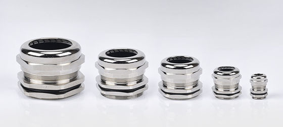 M12X1.5 ((3-6.5) 防水 ニッケル付銅 ケーブル・グランド IP68 ケーブル・コネクタ